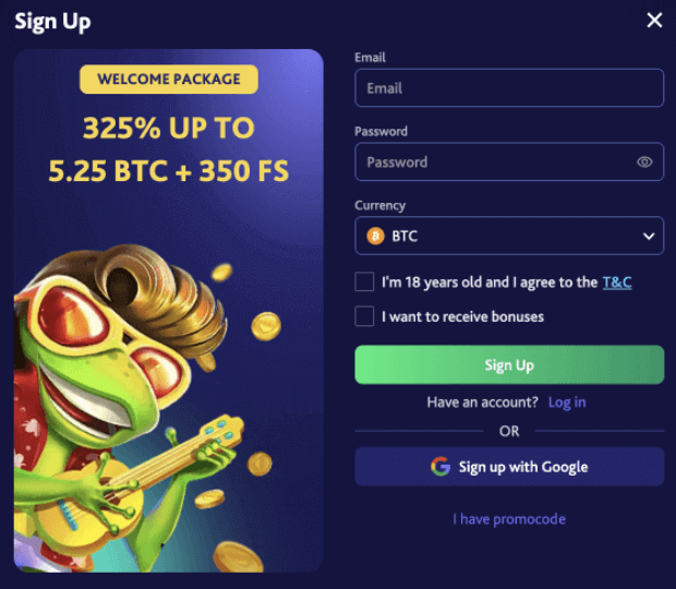 register form