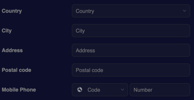 register form part 3